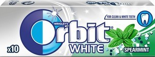 ORBIT WHITE SPEARMINT 10SZT DRAŻ14G